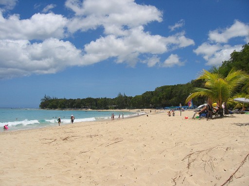 Barbados beach by Mark Woodbury via Flickr