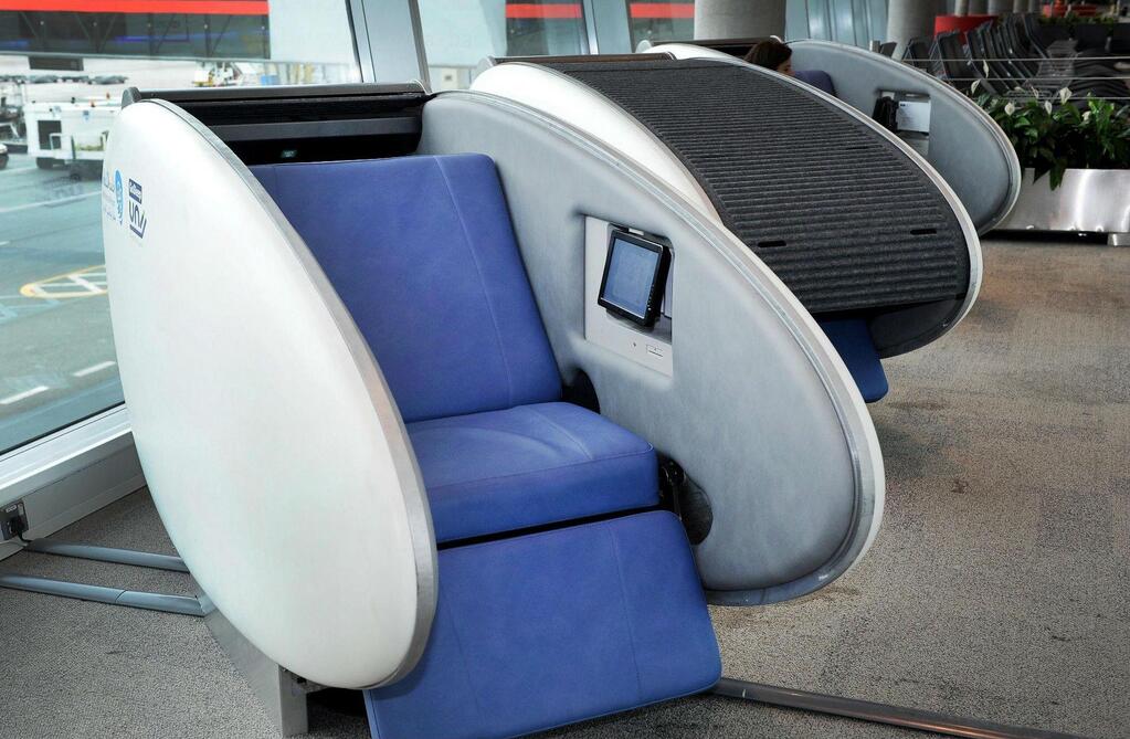 Sleep Pods in Abu Dhabi Airport