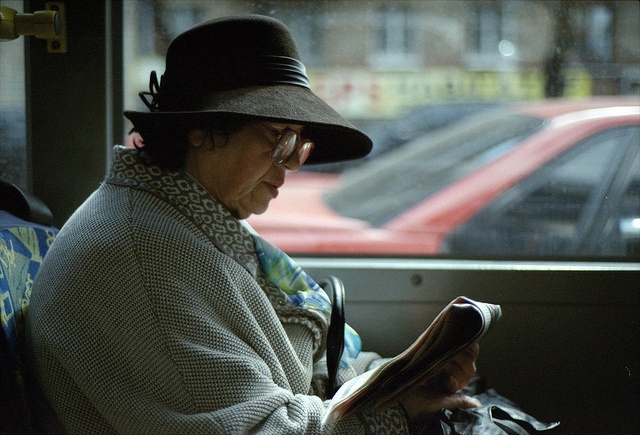 Old lady on bus by Michael Wanderer via Flickr