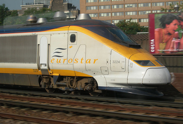 Eurostar by Mike Knell via Flickr