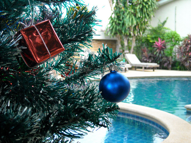 Christmas by the Pool by Sistak via Flickr