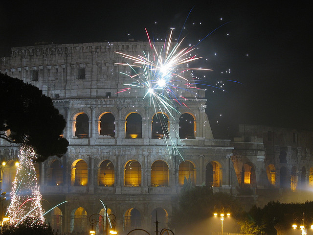 Colosseum on NYE by Neigesdantan on Flickr