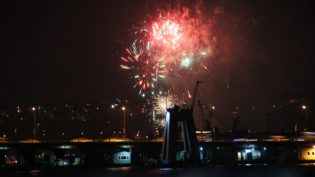 Istanbul Fireworks by Patrick Denker via Flickr