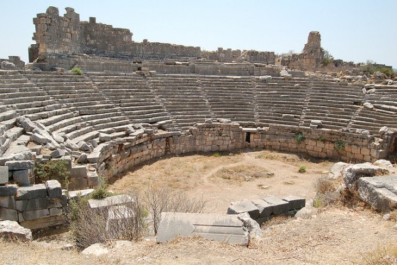 Roman Amphitheatre in Xanthos by Atolath via Flickr