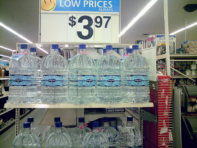 Bottled Water by Clean Wal-Mart