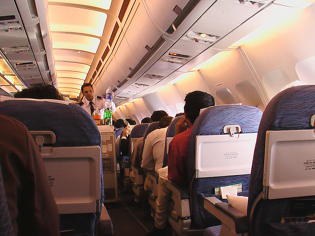 Inside Plane by Kashif Mardani via Flickr