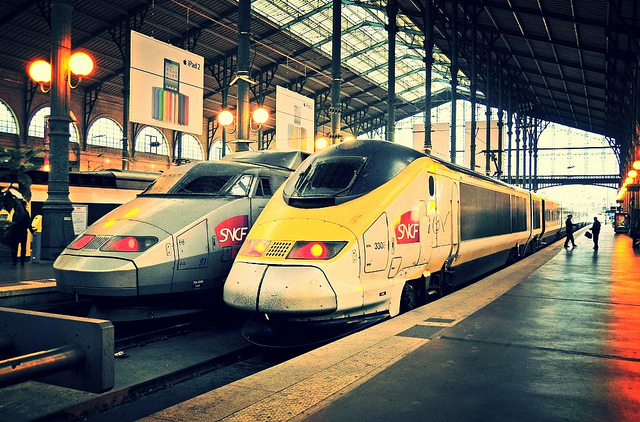 Trains in Paris by Faungg via Flickr