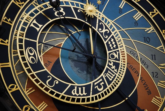 Prague Astronomical Clock by Elena via Flickr