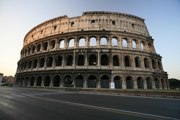Colosseum in Rome by Laszlo Ilyes via Flickr