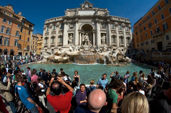 Trevi Fountain by Paul McCoubrie via Flickr
