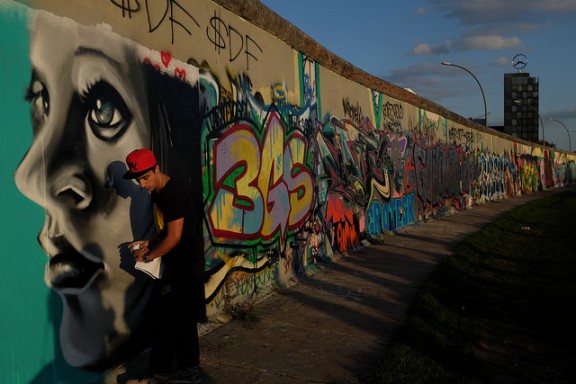 Berlin Wall by Petr Dosek via Flickr