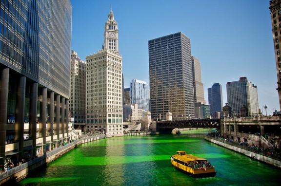 Chicago Green River by Max Talbot-Minkin via Flickr
