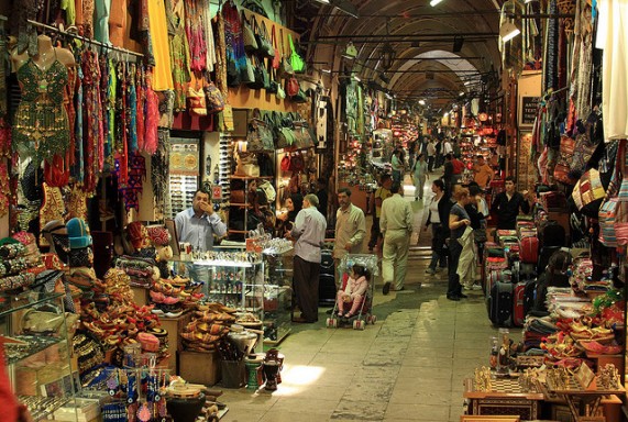 Istanbul Grand Bazaar by Frank Kovalchek via Flickr