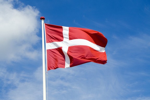 Denmark flag by Jacob Botter via Flickr